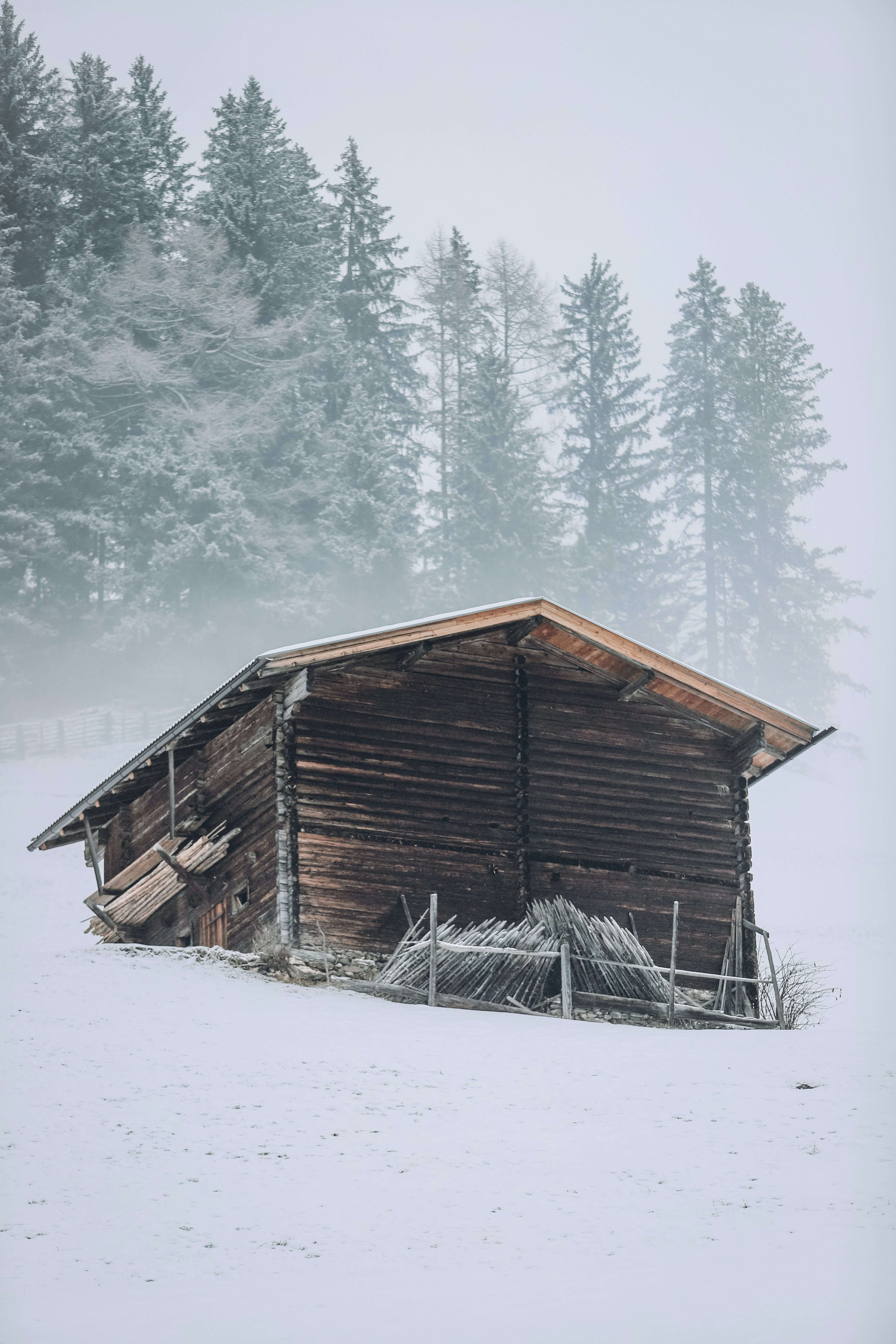 A mountain house